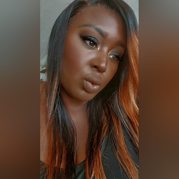 Pre❤Gently Worn (Once) Human Hair HD 13X4 LACE FRONTAL Ombre Wig: 16 inches - Picture 9 of 15